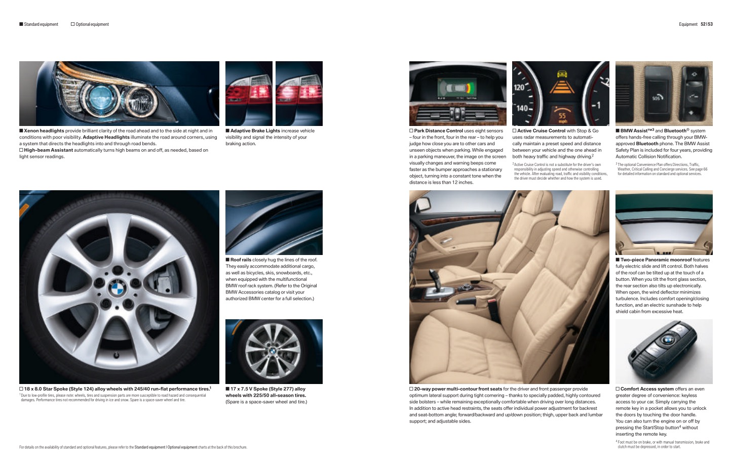 2010 BMW 5-Series Wagon Brochure Page 25